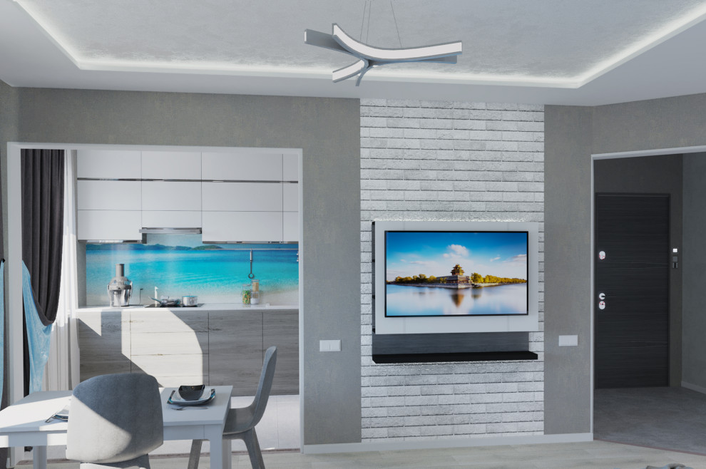 Вид на кухню