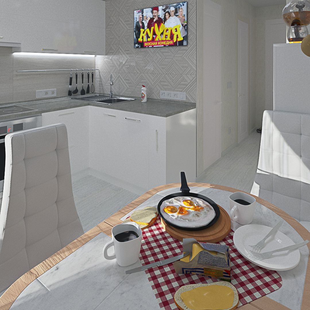 Кухня - гостиная