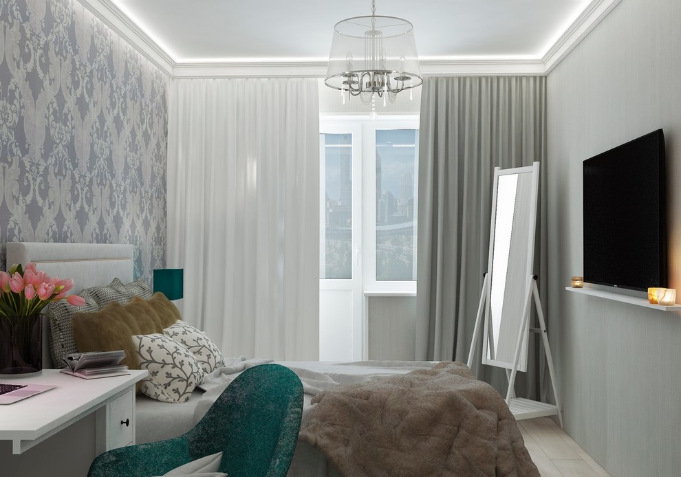 Квартира с элементами неоклассики