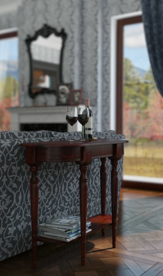 Гостиная в таунхаусе