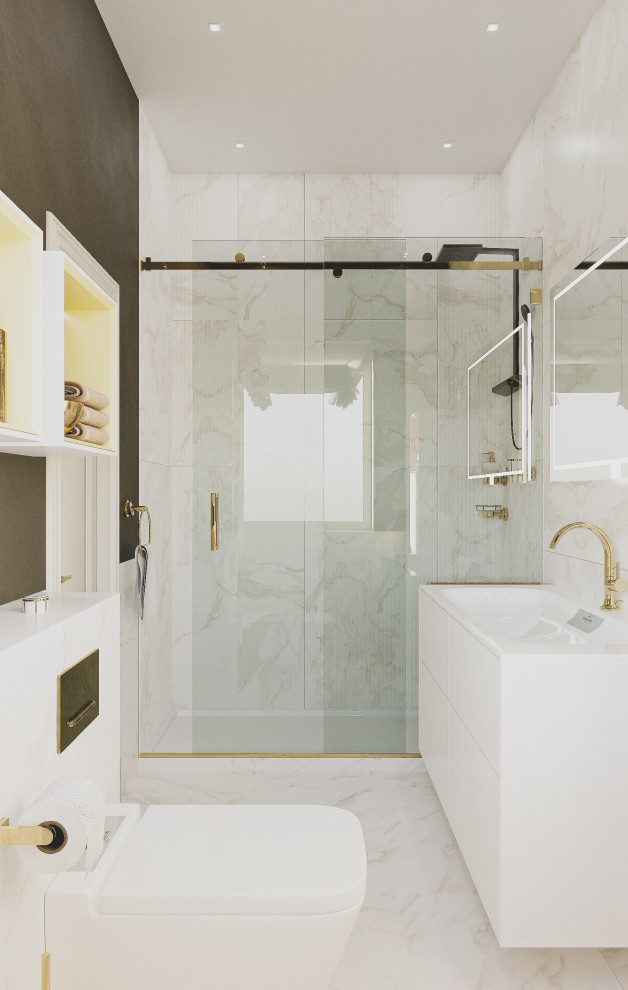 Коттедж, Каширское шоссе, Санузел 1, Санузел 2