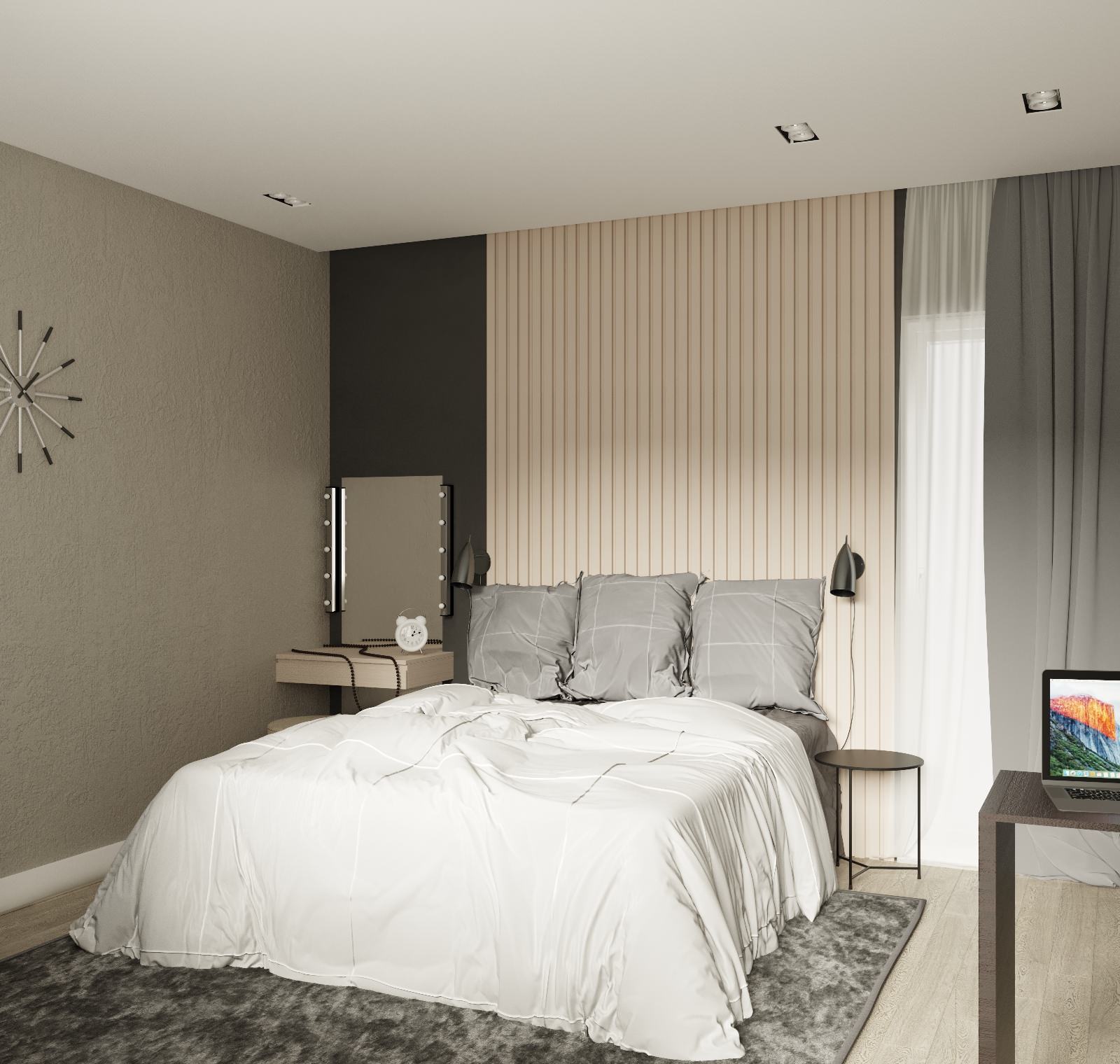 Обложка проекта: Спальня в загородном доме