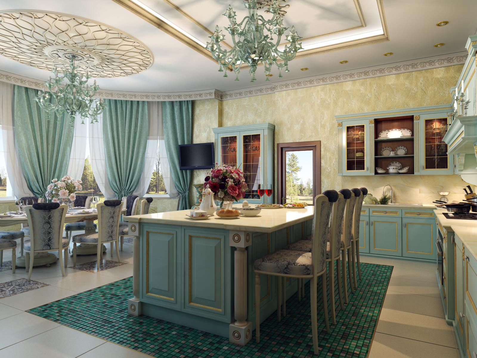 Дизайн интерьера коттеджа