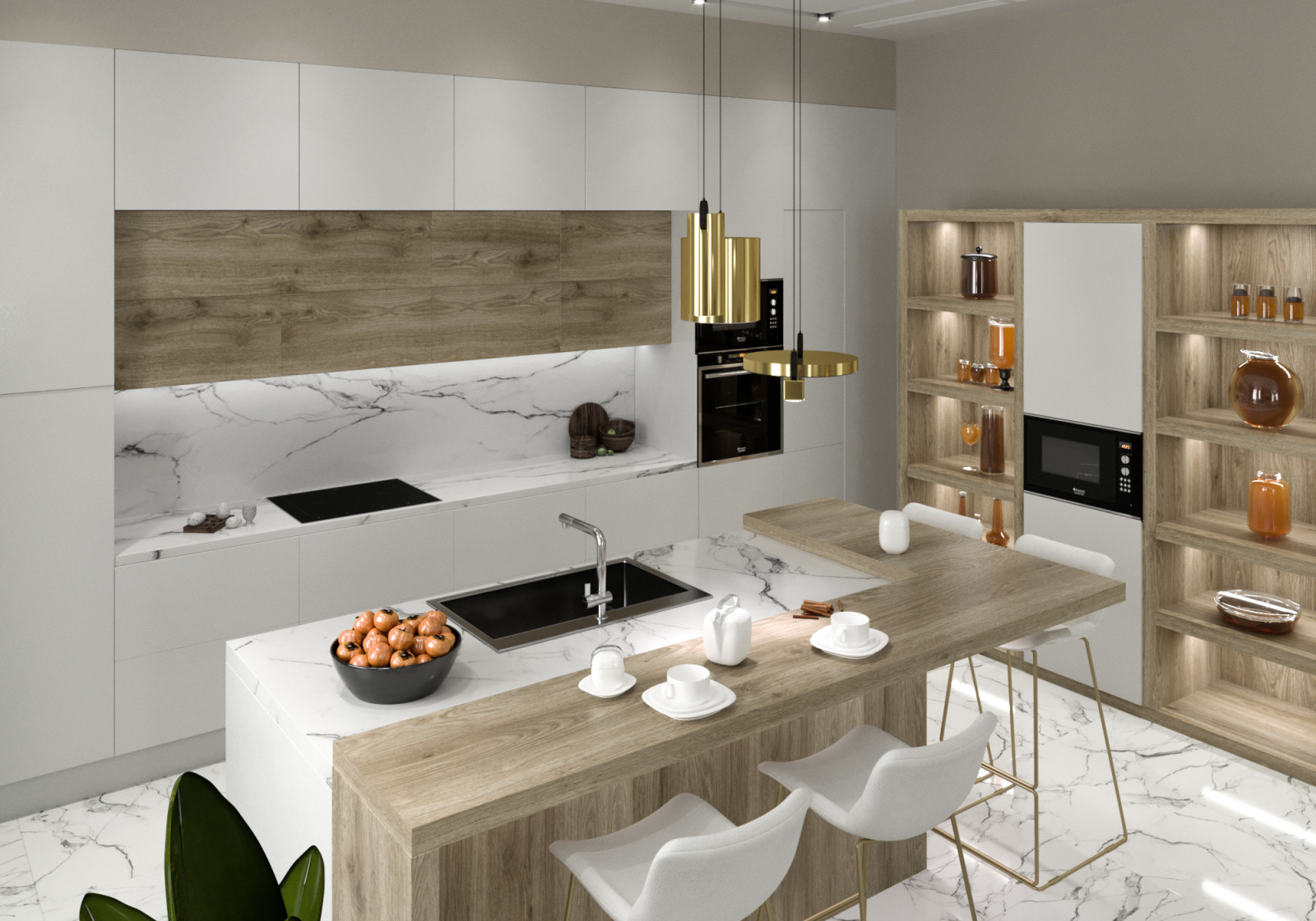 Дом на Рублево-Успенском шоссе, 500 кв.м