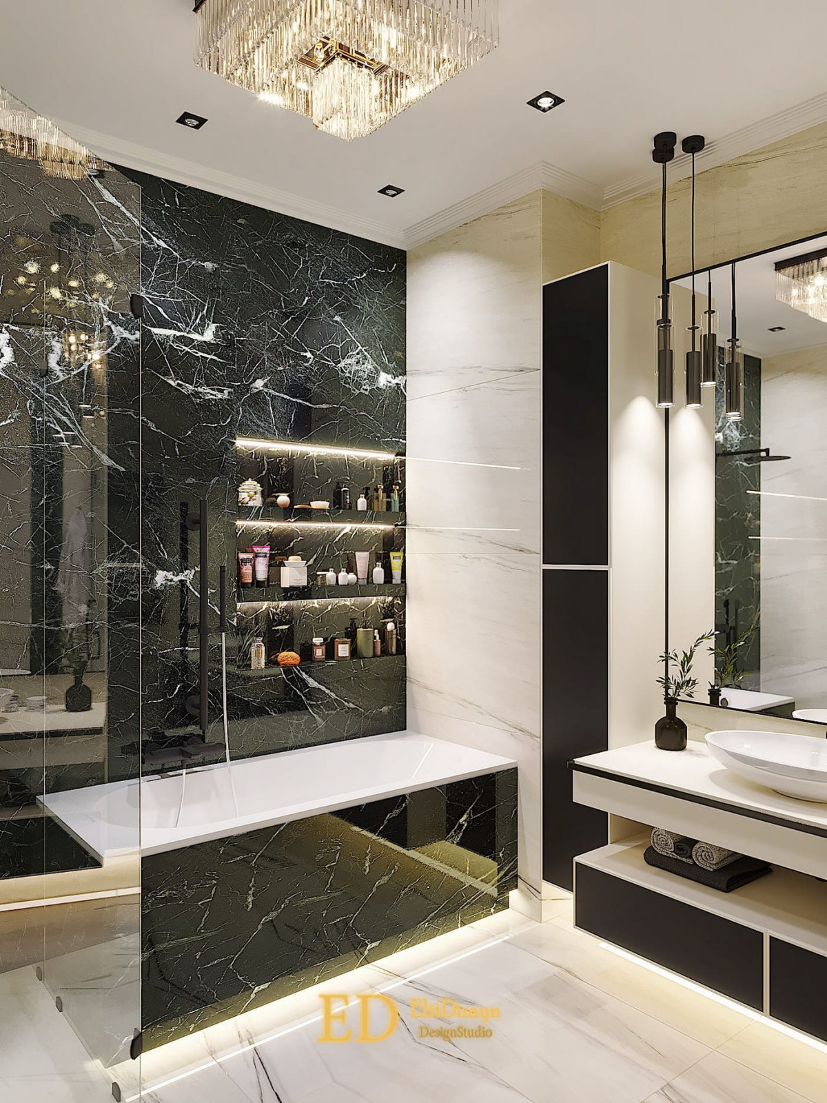 Квартира неоклассика - 120м2