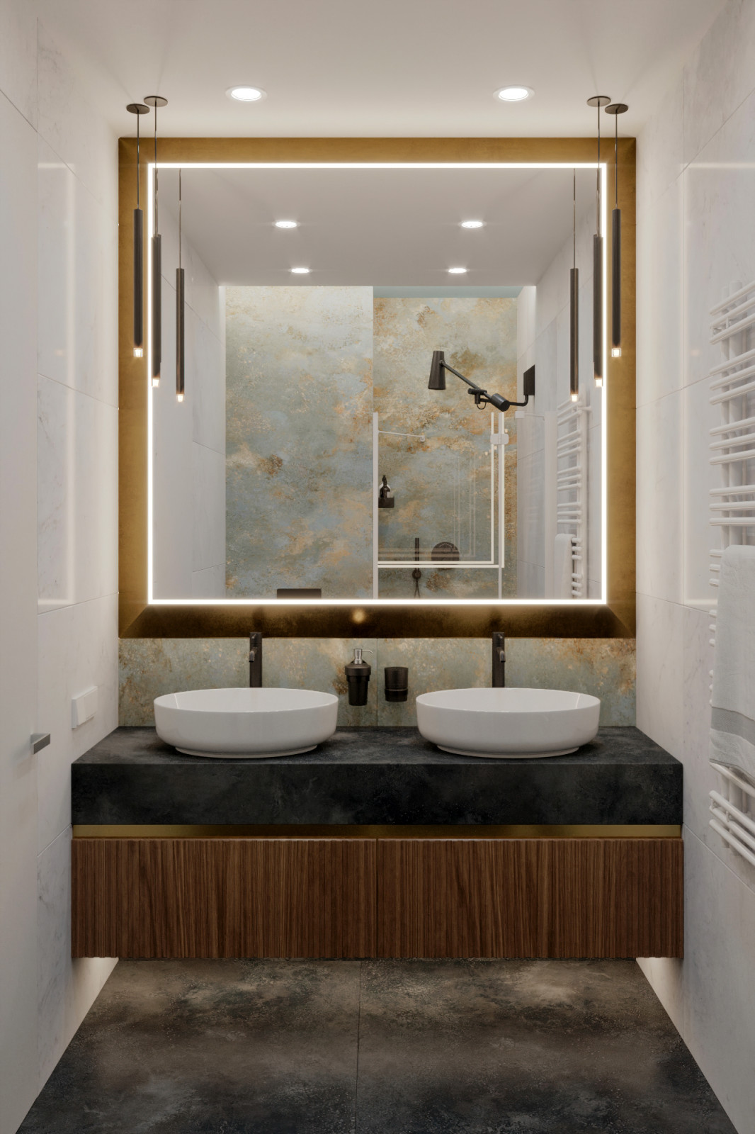 Квартира 92 кв.м. ЖК Роял Парк