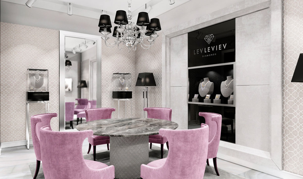 Интерьер ювелирного бутик Lev Leviev Diamonds (Сергей Ларичев, REHOUSE)