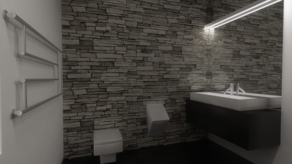 Обложка проекта: интерьер ванной комнаты