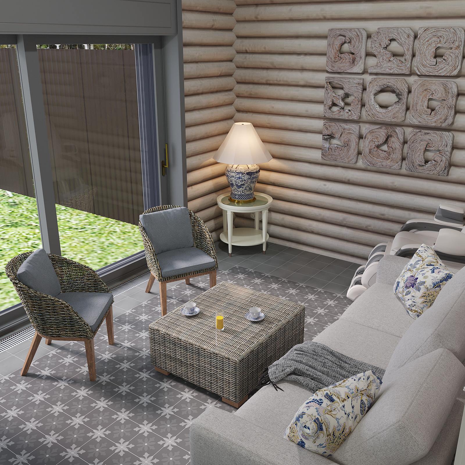 комната отдыха в частной бане