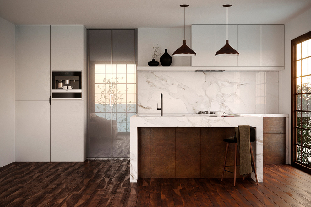 Обложка проекта: Коммерческая визуализация кухни