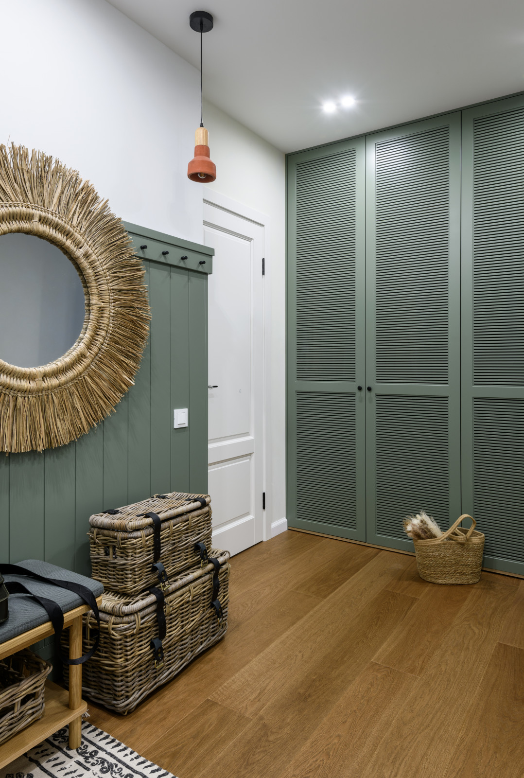 Деревенский сканди в городской квартире