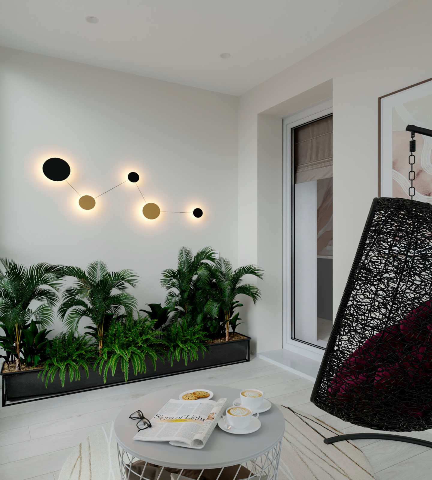 Четырехкомнатная квартира в Мегаполисе