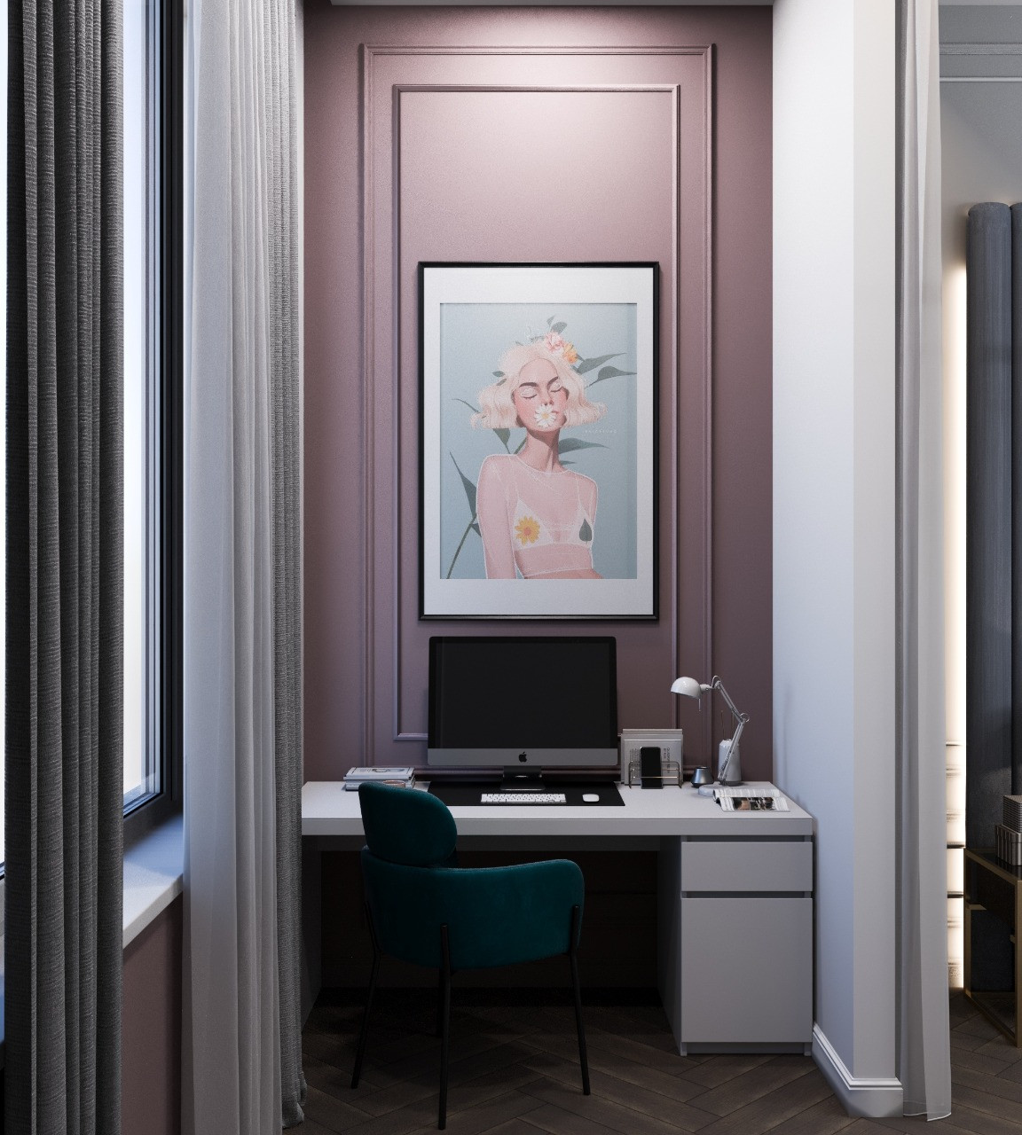 Стильная квартира для студентки