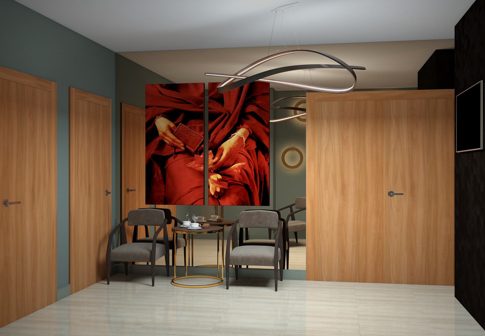 приемная в офисе