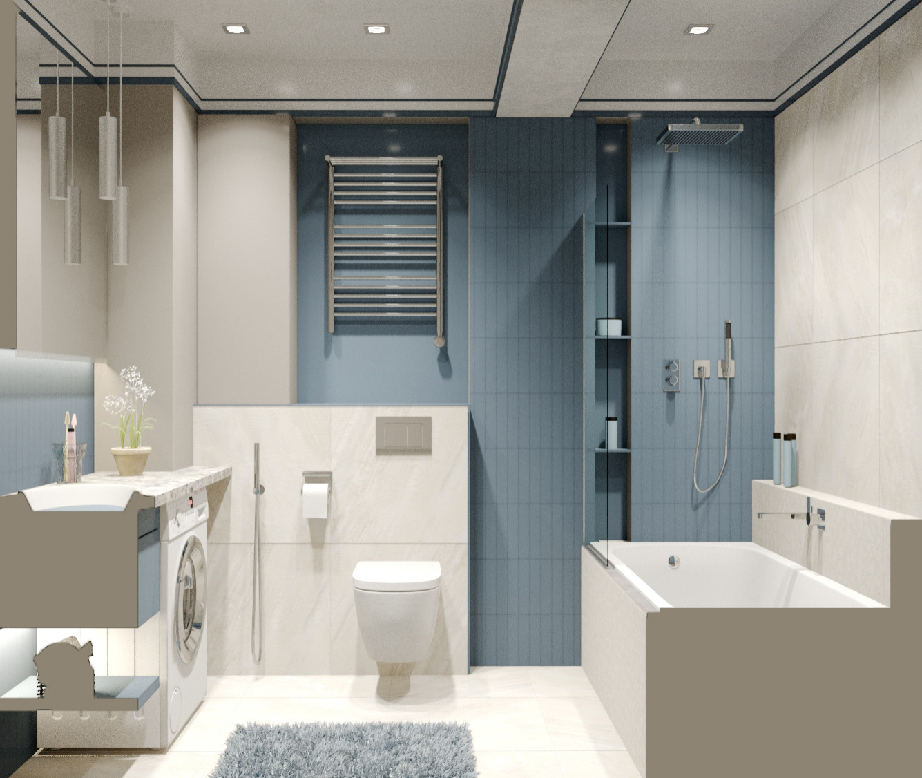 Чистый интерьер