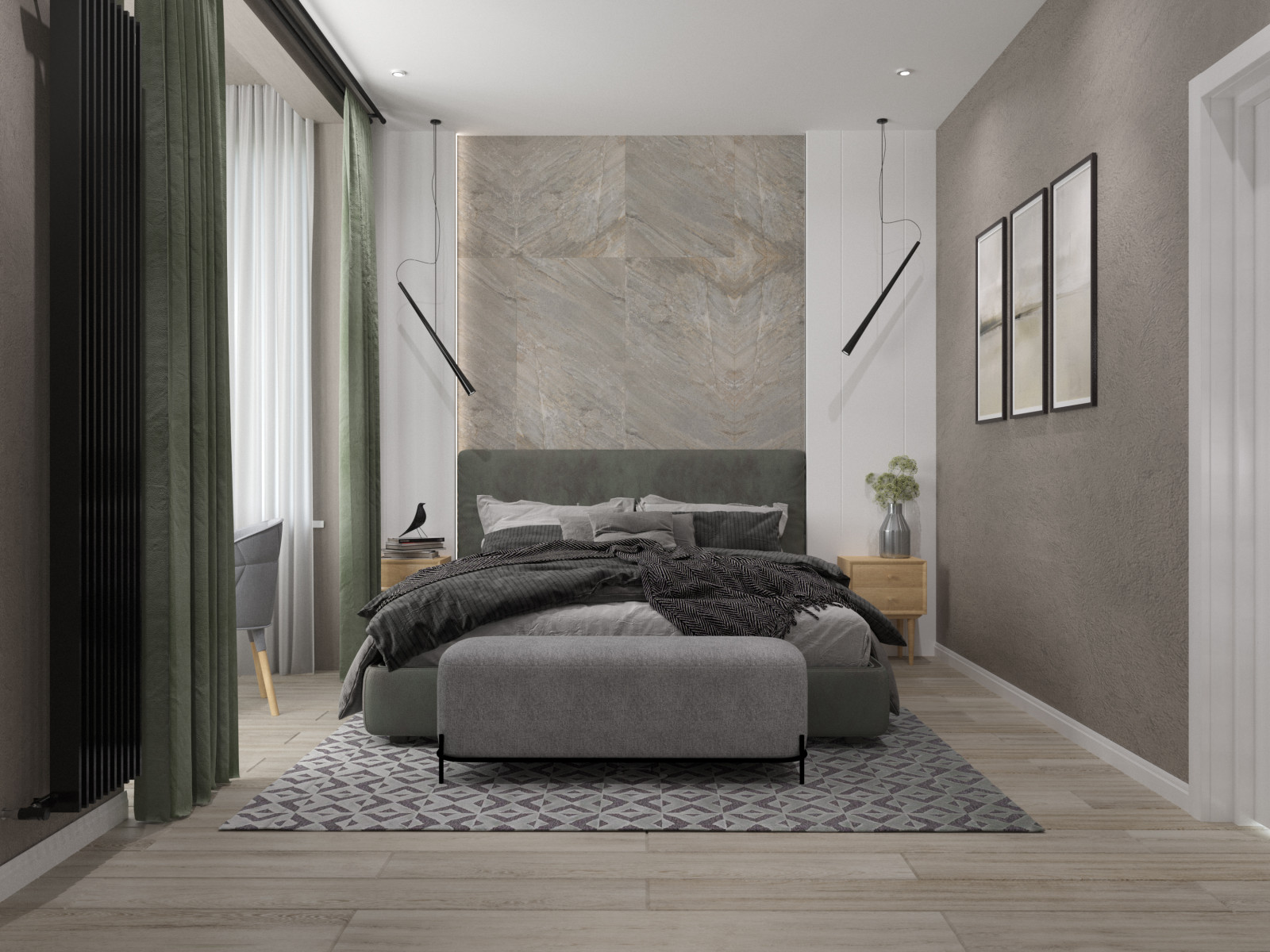 Современная квартира для молодой семьи