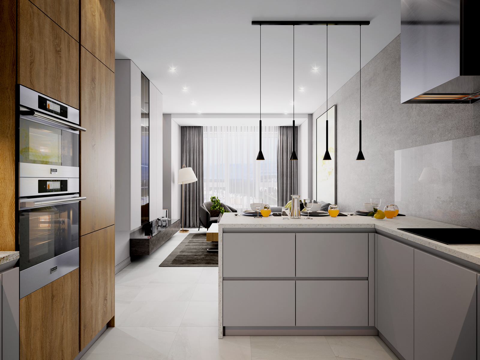 Квартира 75 кв.м - Аэропорт