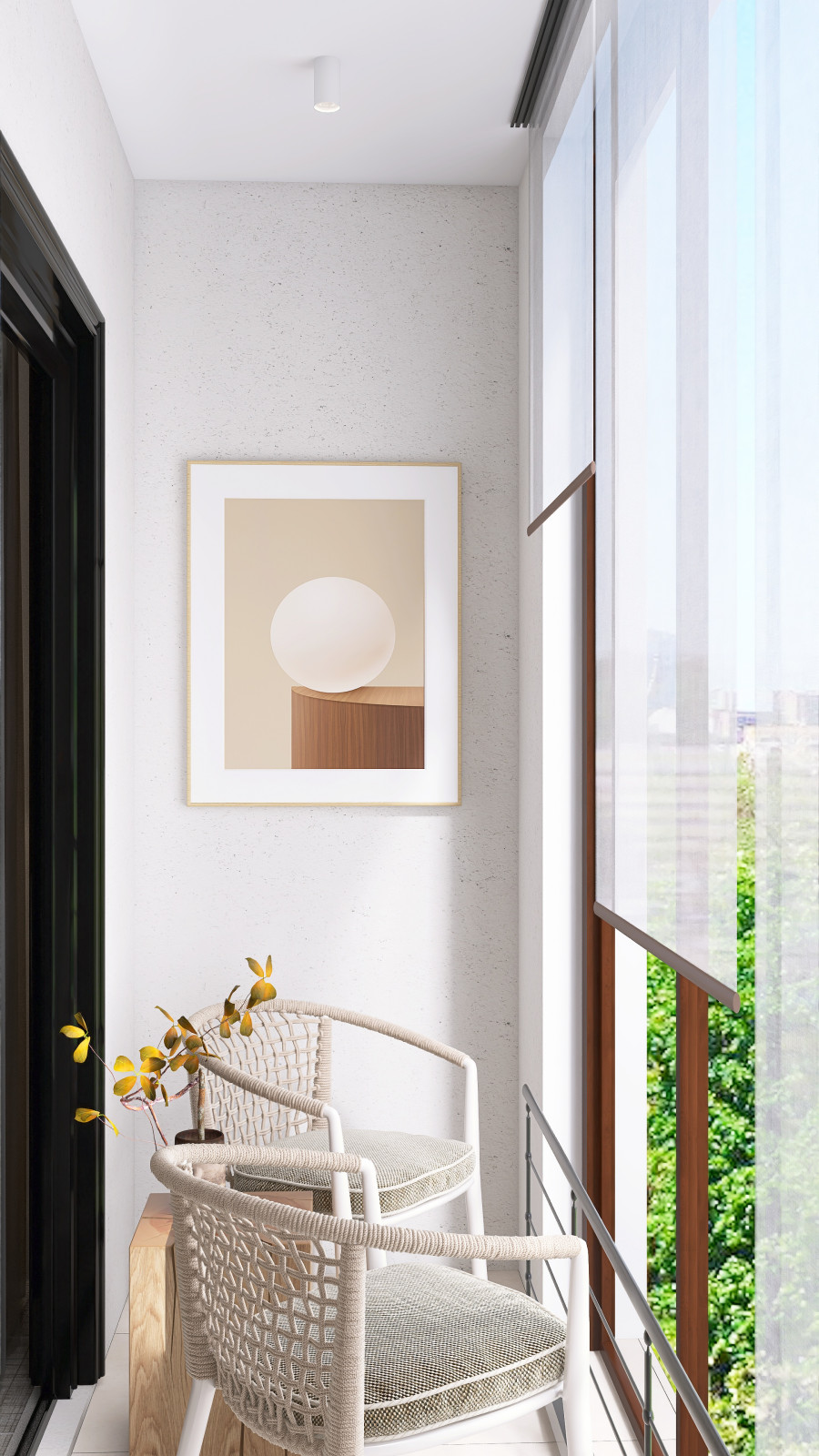 Квартира в центре Екатеринбурга в стиле Джапанди