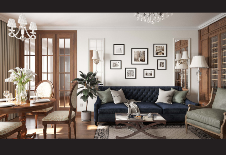 Полный дизайн проект интерьера