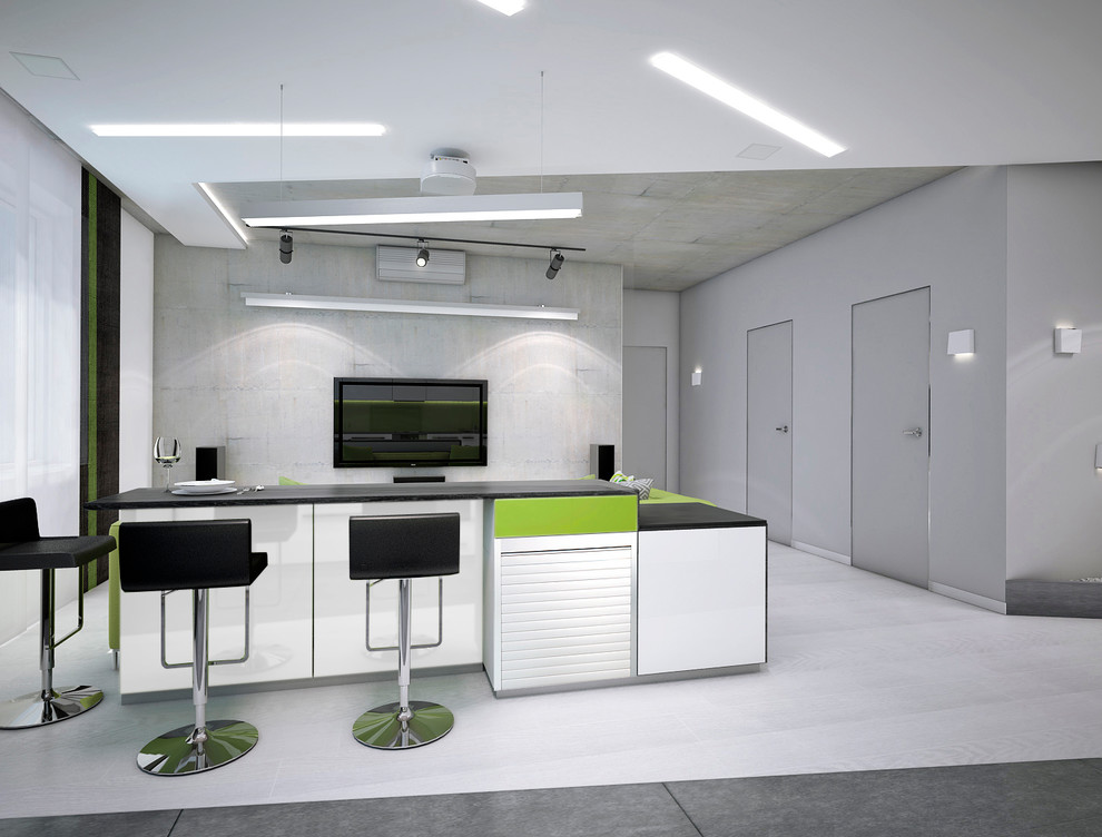 Проект квартиры в современном стиле