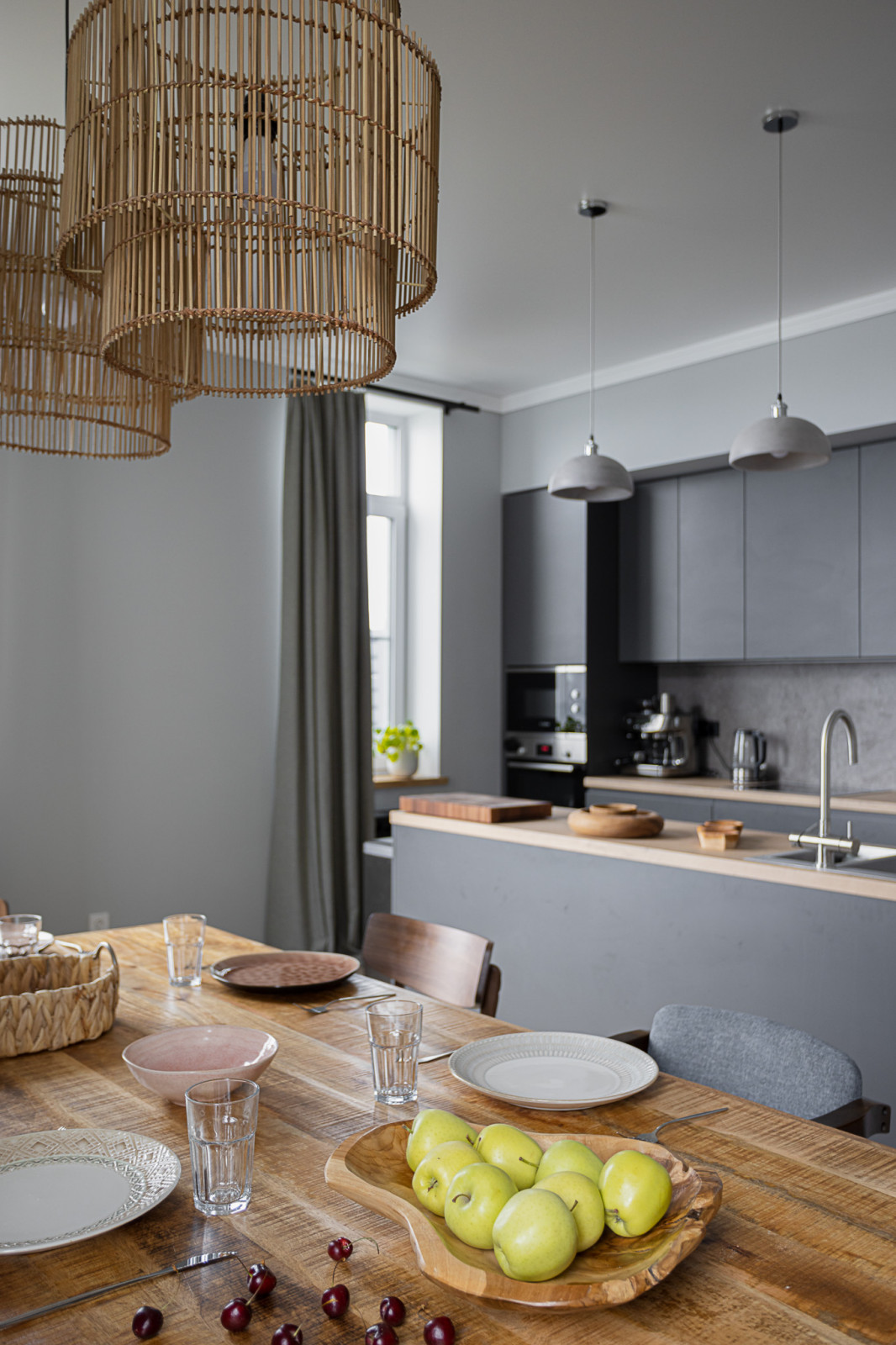 Съемка реализованного интерьера квартиры в ЖК Парк Горького