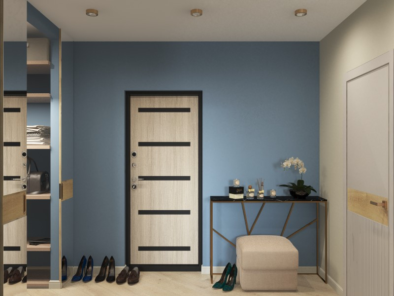 Проект квартиры 43 м2 для сдачи в аренду