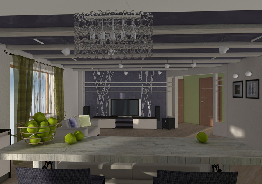 Гостиная-столовая