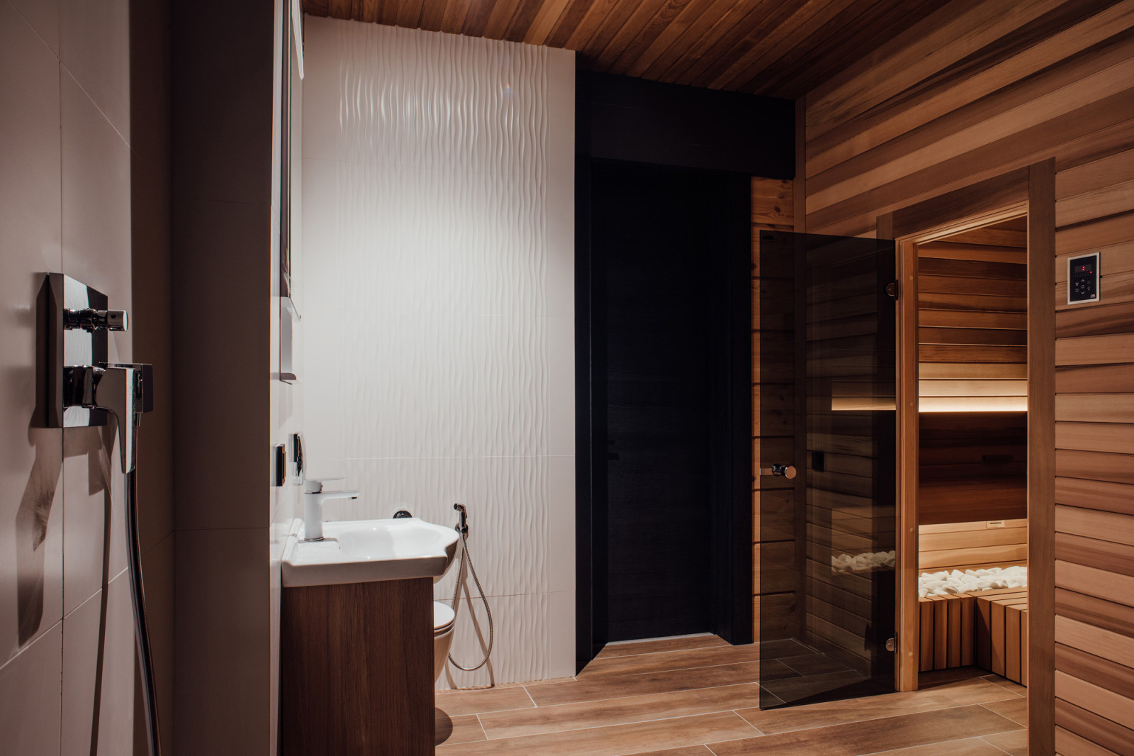 Сауна  в фахверке