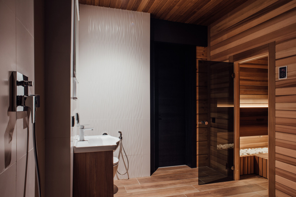 Сауна  в фахверке