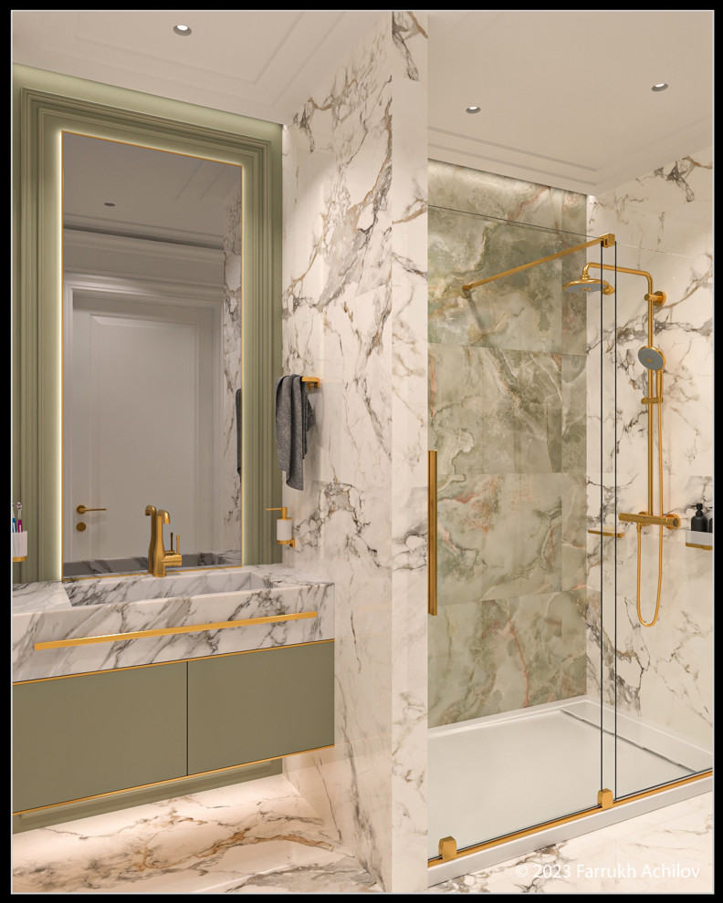 Душевая при спальне мальчика