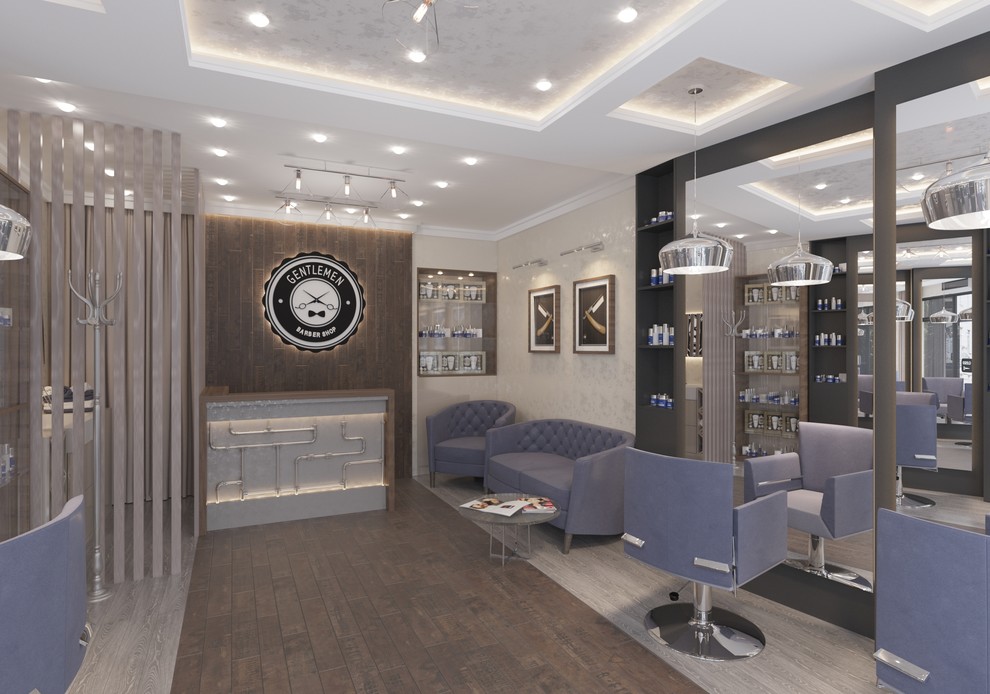 Обложка проекта: Дизайн-проект мужского салона во Владикавказе по ул.А.Кесаева