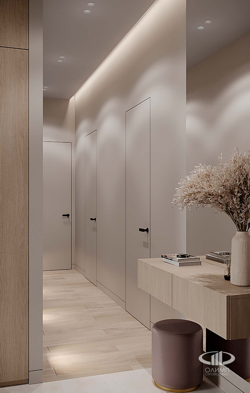 Дизайн интерьера квартиры в ЖК «Счастье на Ломоносовском»