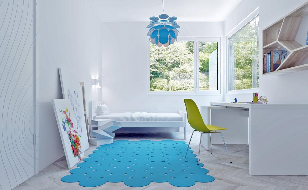 Обложка проекта: Современный двухэтажный дом с тремя спальнями