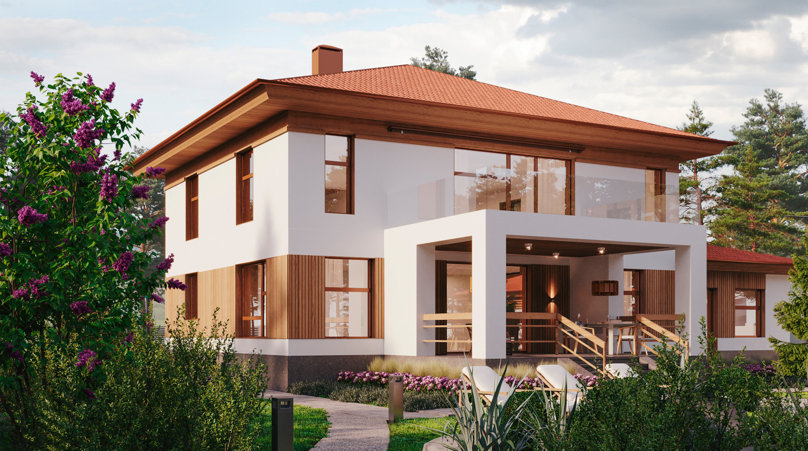 Реконструкция жилого дома в Ямном