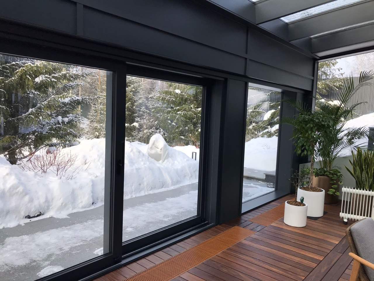 Стеклянные короба