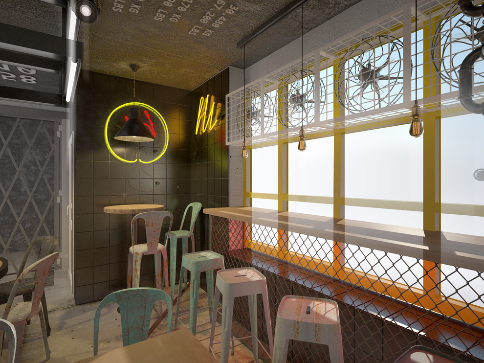 Дизайн проект общественного интерьера (бар) Revolver Craft beer