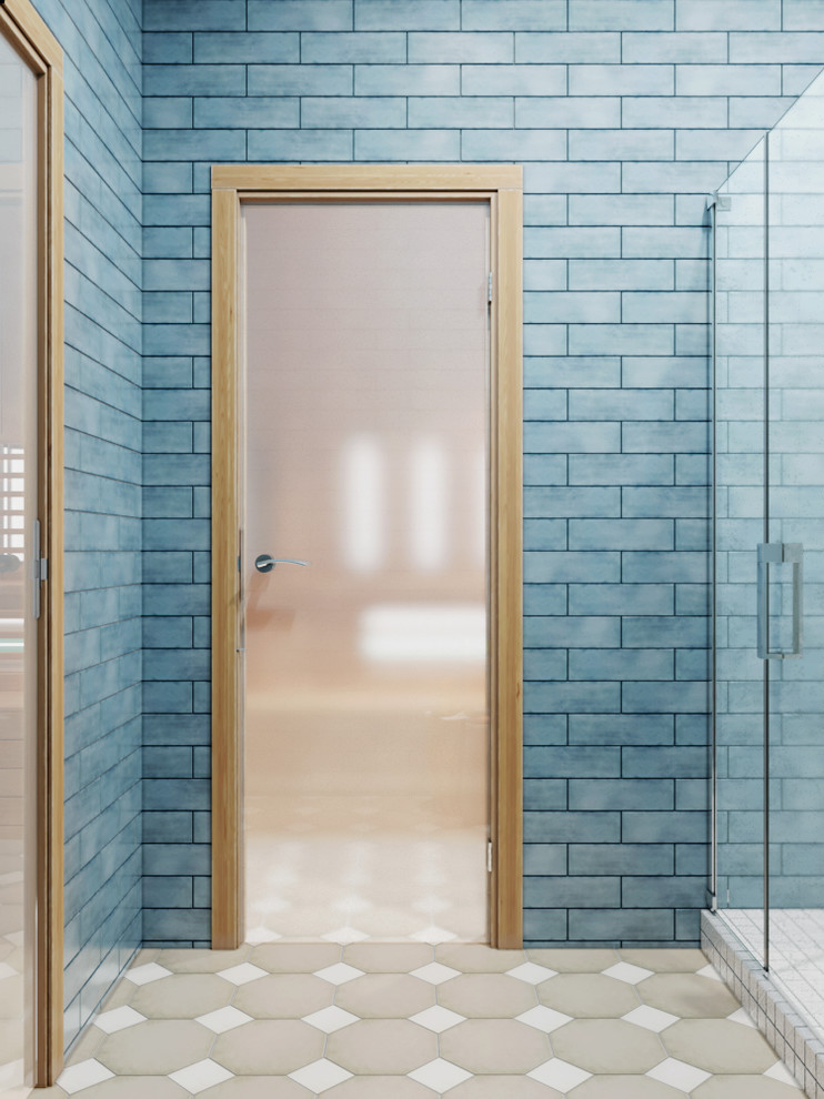 Загородный дом в оливковых тонах