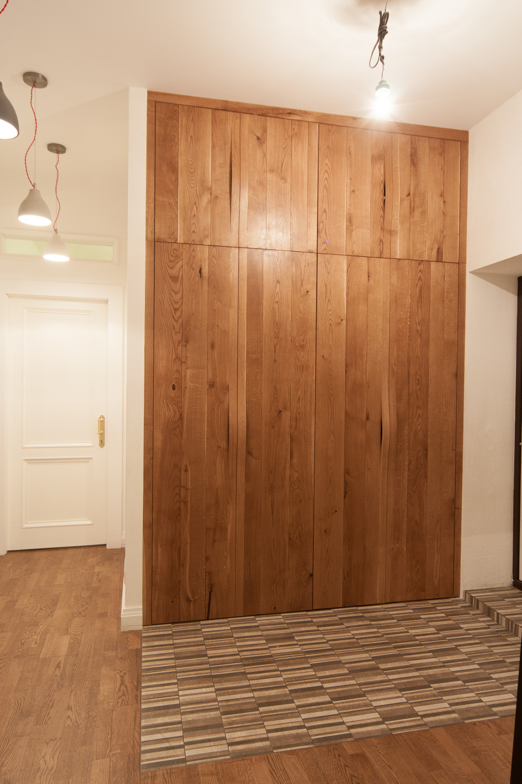 Обложка проекта: Встроенный шкаф в прихожей