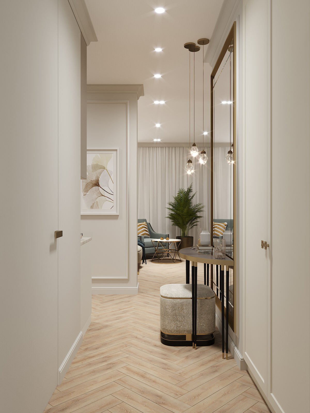 Квартира в современной классике