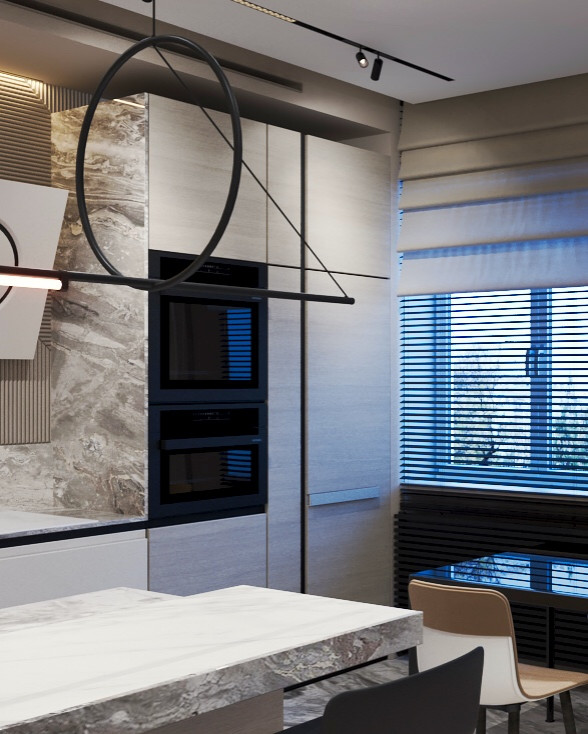 Обложка проекта: Современная квартира в доме 50-х гг., 20-го. столетия