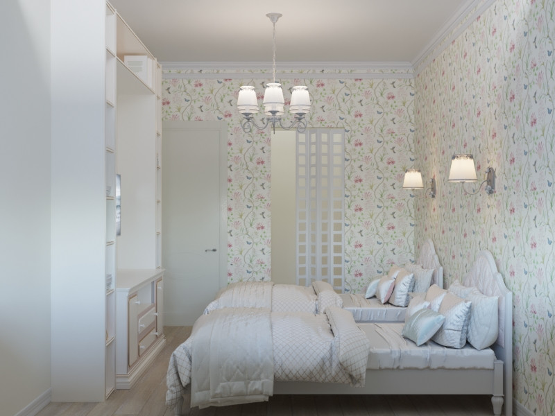 Проект квартиры  в Выхино в  стиле неоклассика