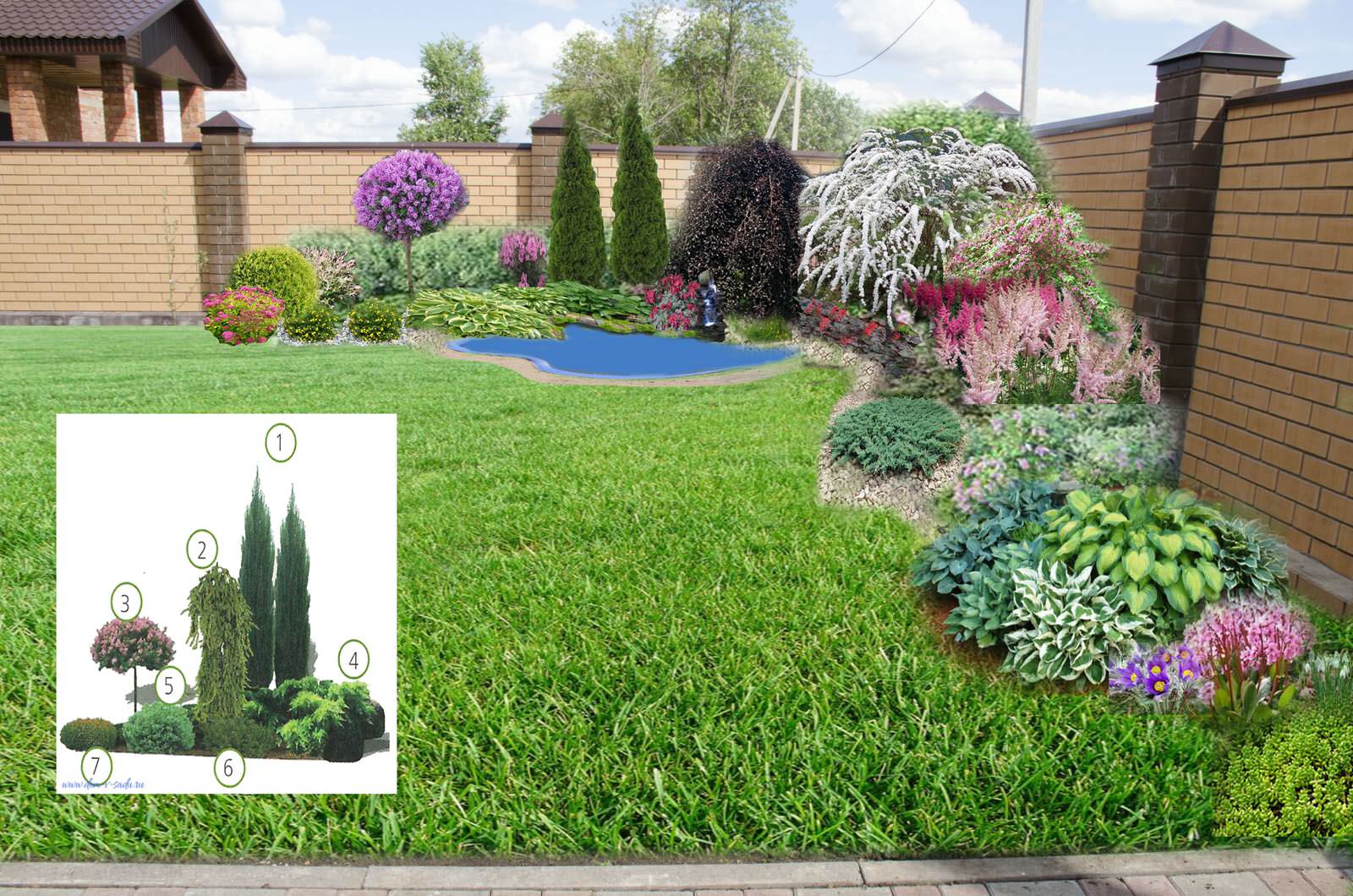 Ландшафтный дизайн в Михайловке