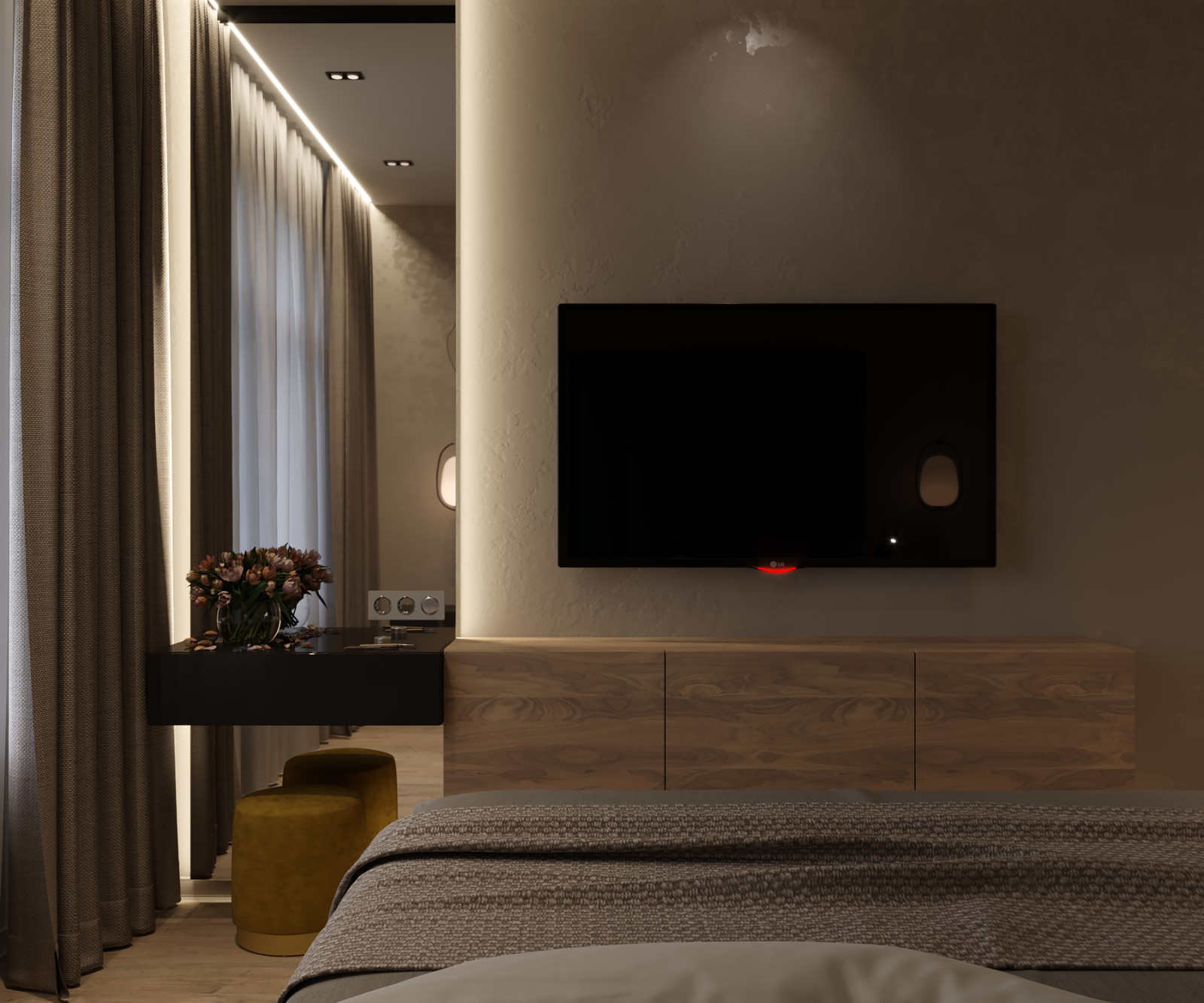 Проект квартиры в Москве 78 м2