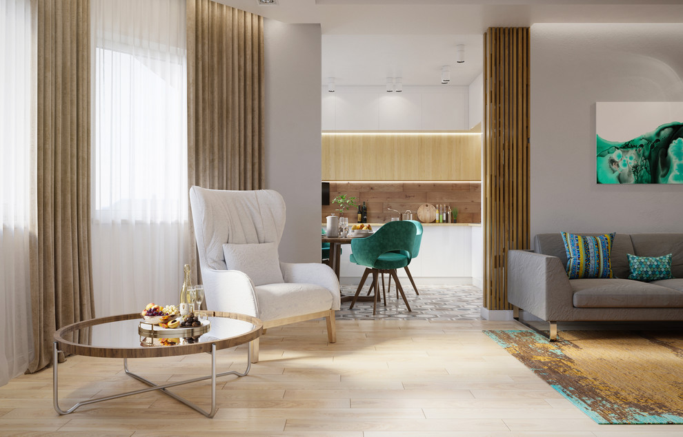 Интерьер трехкомнатной квартиры