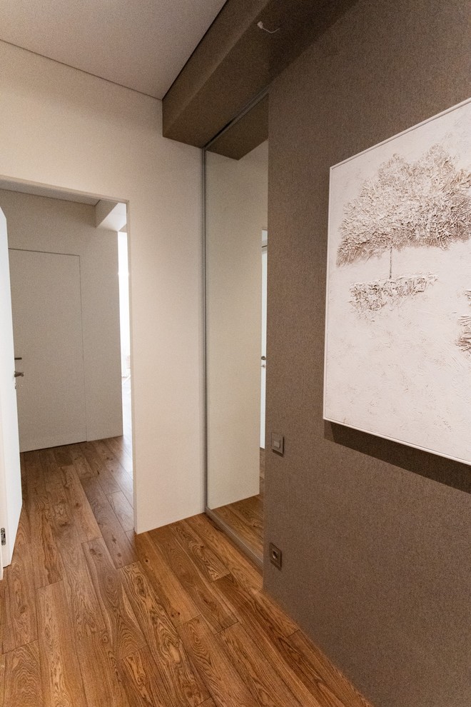 Межкомнатная раздвижная перегородка R720 raumplus в коридор