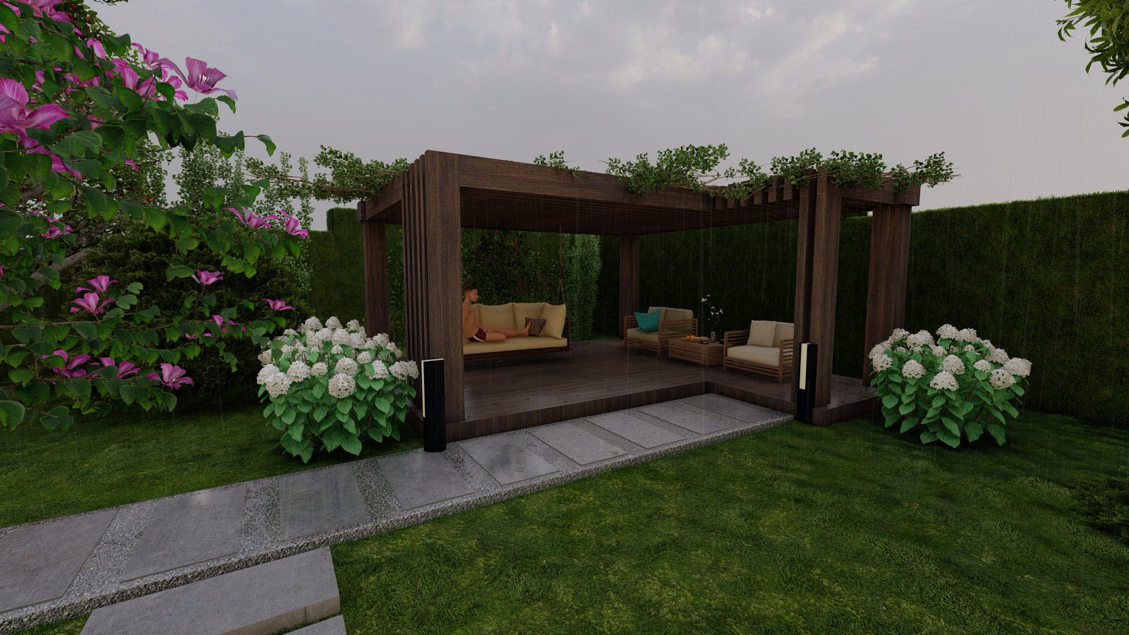 Сад "Многоликий". КП Райт Вилладж