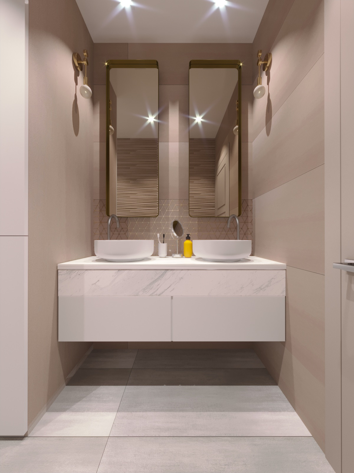 Квартира неоклассика 140м2 г.Новосибирск