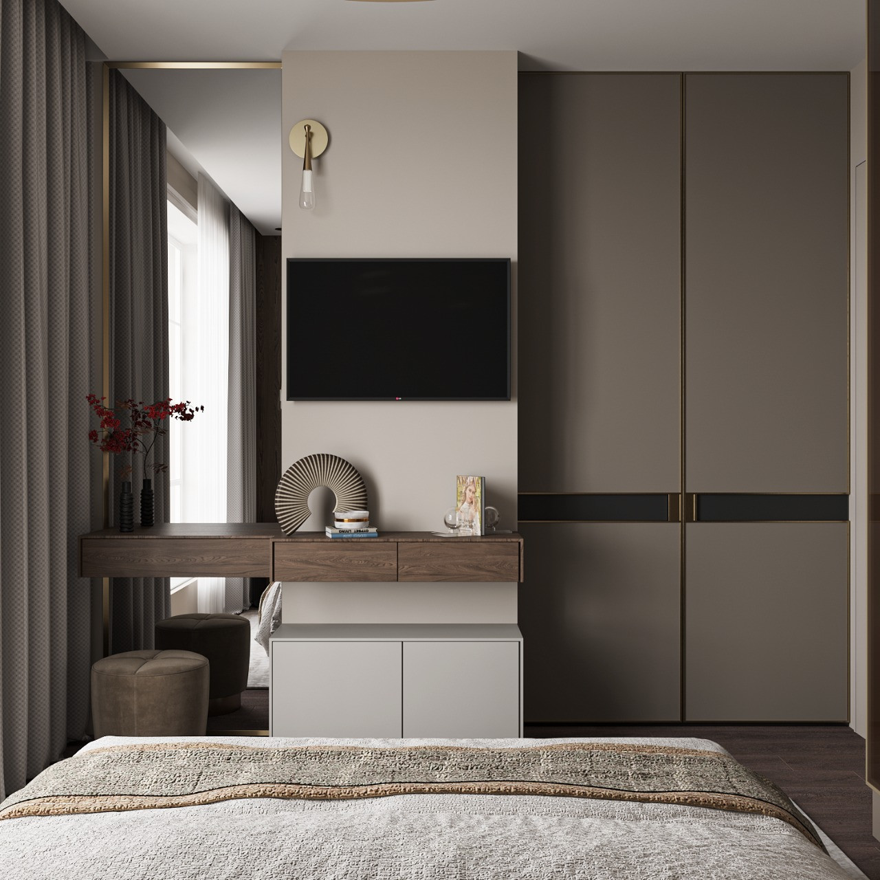 Мастер спальня