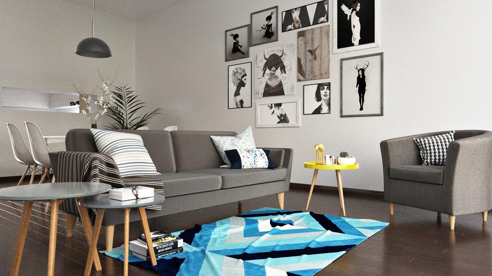 Дизайн интерьера квартиры в жилом комплексе “Esentai apartments”