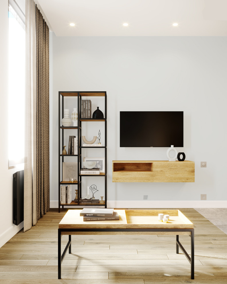 Кухня-гостиная в евро-двушке